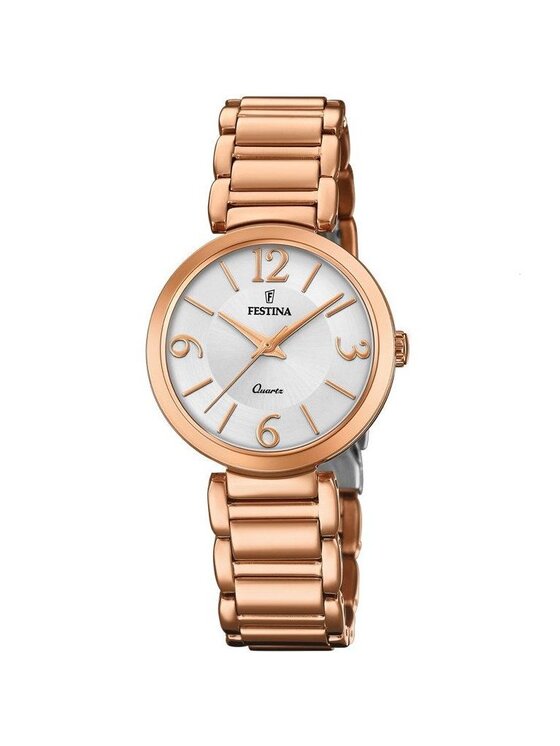 Festina Festina Zegarek 20215/1 Różowe złoto