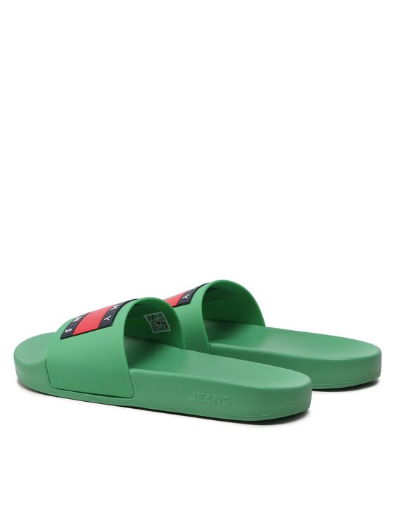 Tommy Jeans Tommy Jeans Plätud Pool Slide Ess EM0EM01191 Roheline