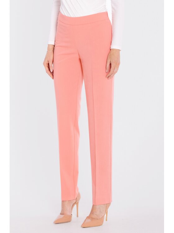 Stylove Stylove Pantaloni di tessuto S433 Arancione Cigarette Fit