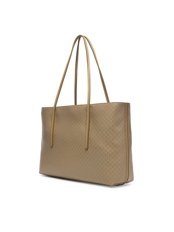 Calvin Klein Calvin Klein Geantă Emblem Aop Tote W/ Pouch LV04F3266G Bej