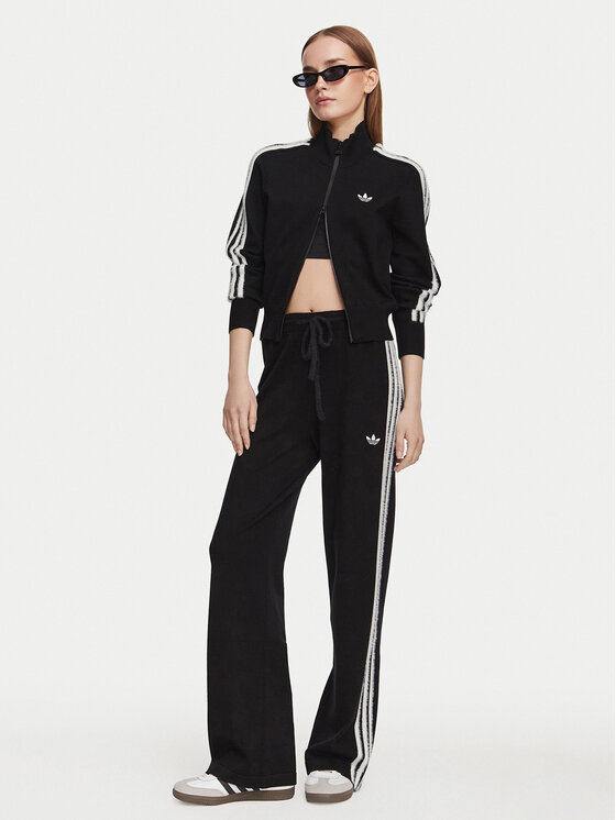 adidas adidas Спортивні штани Firebird KS9363 Чорний Regular Fit