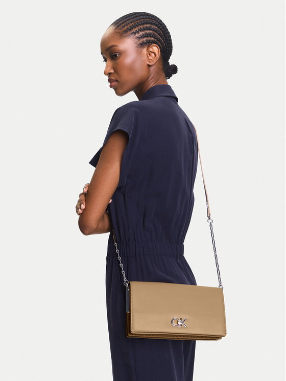 Calvin Klein Calvin Klein Τσάντα Ck Mini Chain Bag K60K612806 Μπεζ