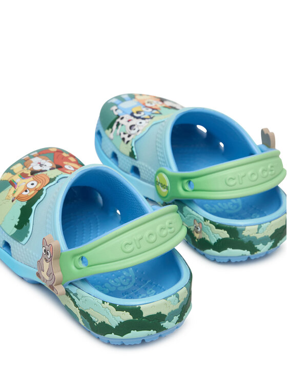 Crocs Crocs Шльопанці Bluey Multi Cls Clg T 212369 Кольоровий
