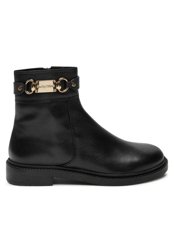 See By Chloé See By Chloé Stiefeletten Signature SB43034A Schwarz