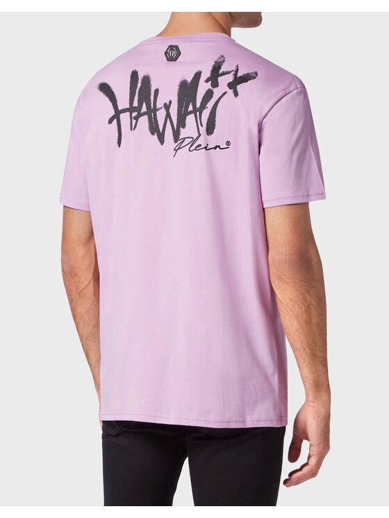 PHILIPP PLEIN PHILIPP PLEIN T-shirt 1053 Viola Regular Fit