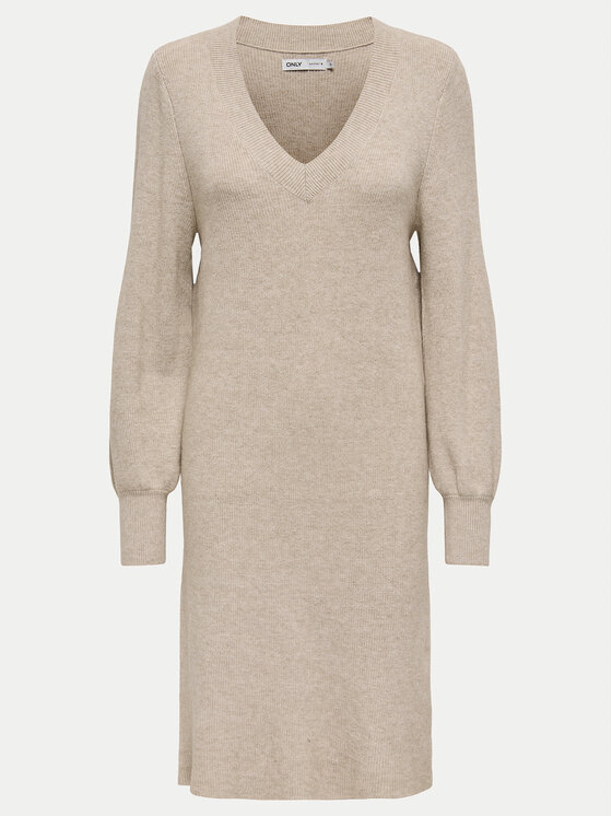ONLY ONLY Kootud kleit Katia 15312844 Beež Regular Fit