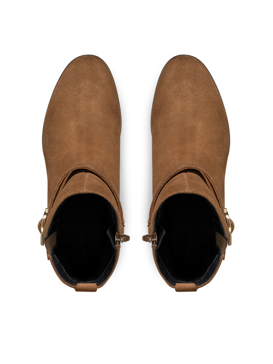 Geox Geox Polokozačky D Walk Pleasure 55 D46XBA 00022 C6372 Hnědá