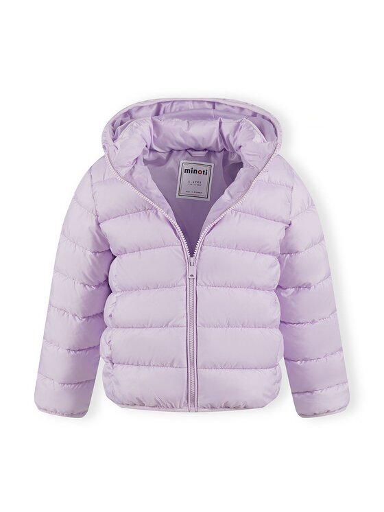 minoti minoti Kurtka zimowa 18COAT 6 Fioletowy jasny Regular Fit