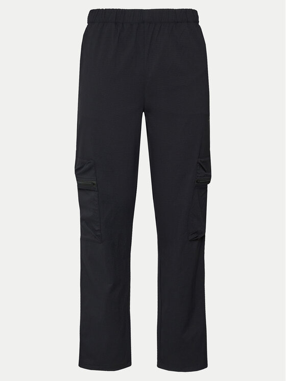 Rains Rains Bavlnené nohavice Tomar Pants Regular 19300 Čierna Regular Fit