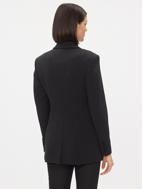 United Colors Of Benetton United Colors Of Benetton Marynarka 29HHDW014 Czarny Regular Fit