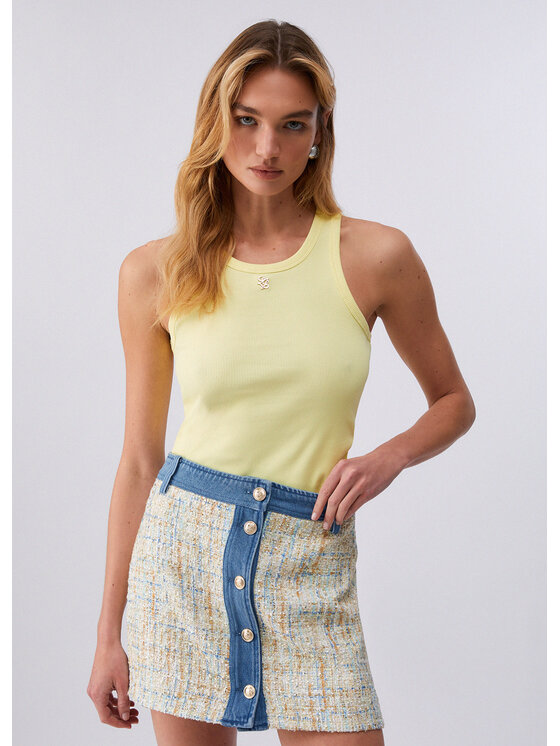 Liu Jo Liu Jo Top WA6488J482210620 Żółty Regular Fit