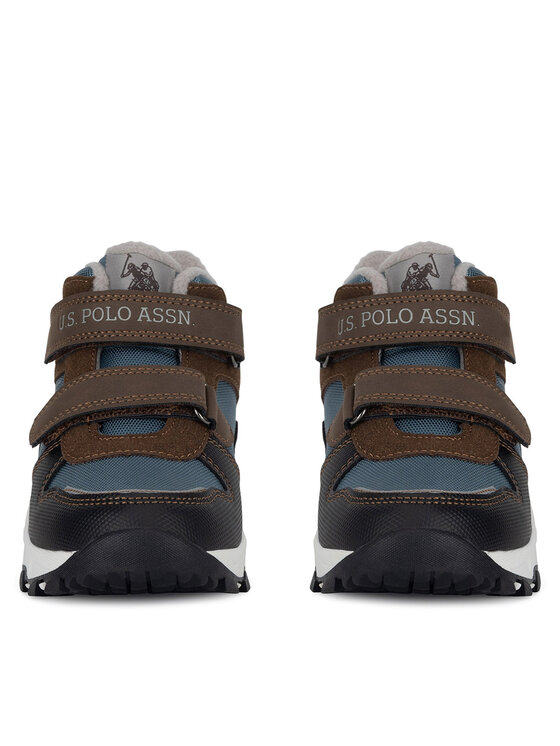 U.S. Polo Assn. U.S. Polo Assn. Gležnjarji DANIEL001K/DTY1 Rjava