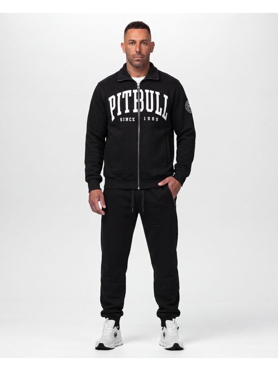PITBULL PITBULL Bluza NORTON Czarny Regular Fit