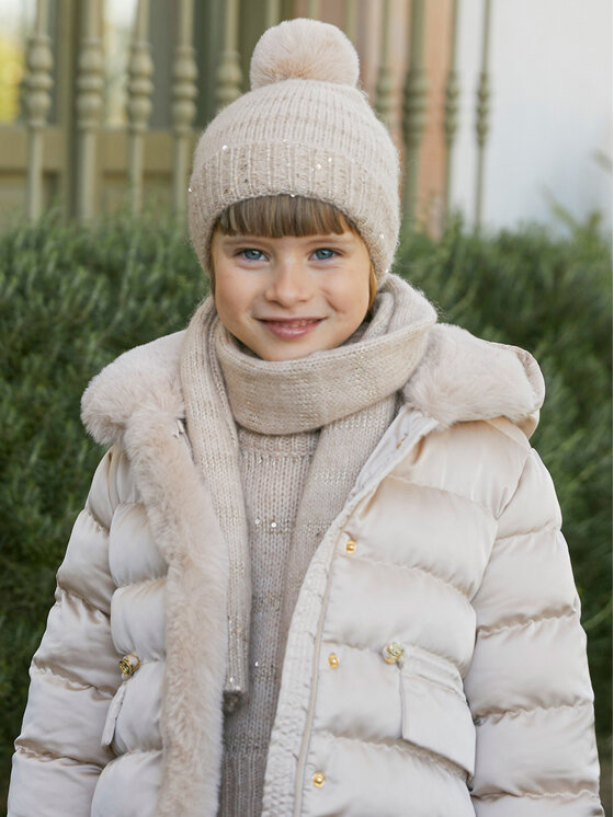 Abel & Lula Abel & Lula Зимно яке 5837 Бежов Regular Fit