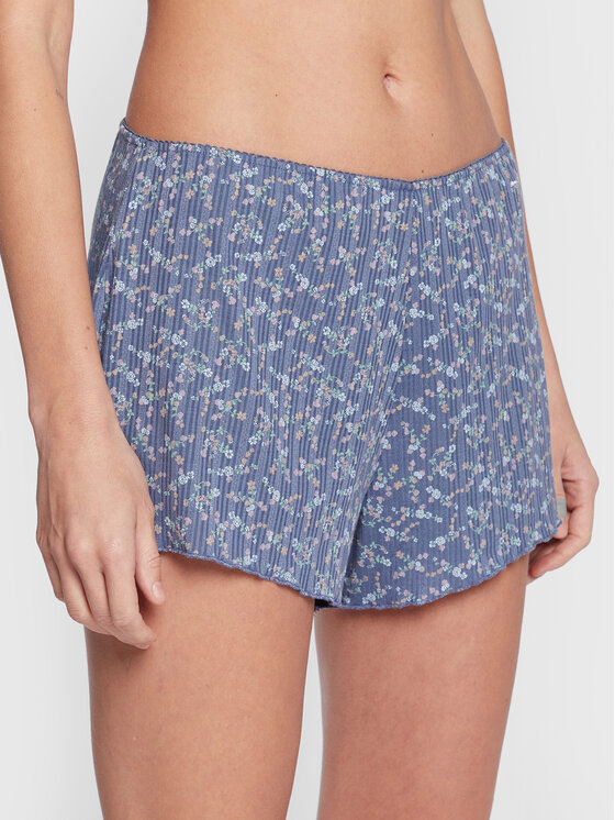Cotton On Pantaloni scurți pijama 6335011 Albastru Relaxed Fit