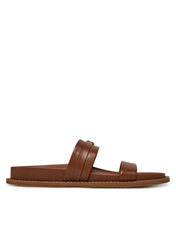 MICHAEL Michael Kors Šľapky Mandy Flat Sandal 40S5MAFS2L Hnedá