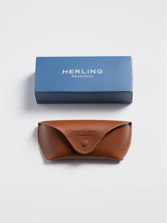 Herling Herling Occhiali con filtro luce blu Langley Marrone