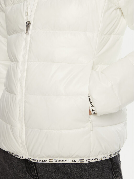 Tommy Jeans Tommy Jeans Kurtka zimowa Essential DW0DW19312 Écru Regular Fit
