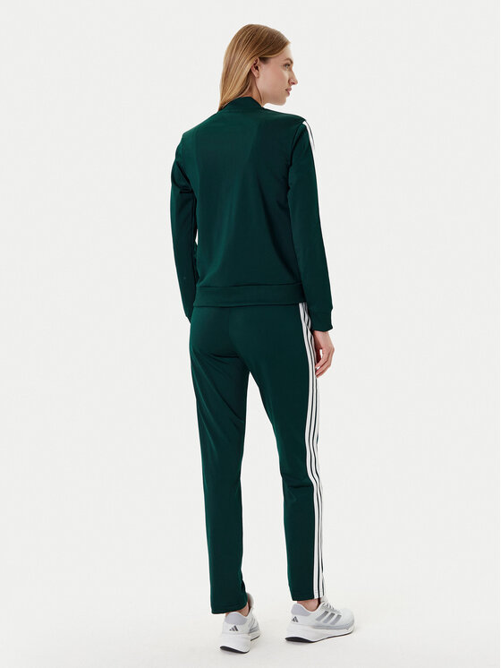 adidas adidas Treniņtērps Essentials 3-Stripes JX0505 Zaļš Regular Fit