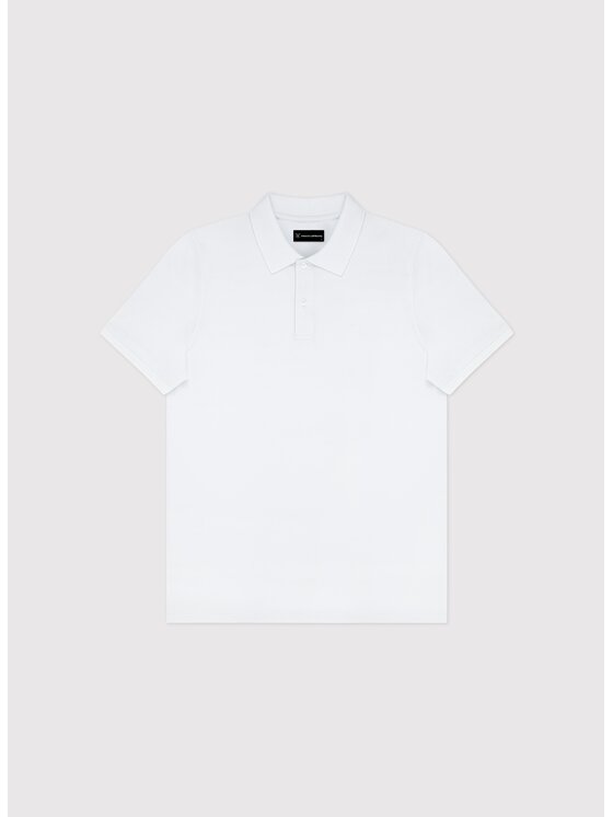 Pako Lorente Pako Lorente Polo P25SF-TX-008 Biały Slim Fit