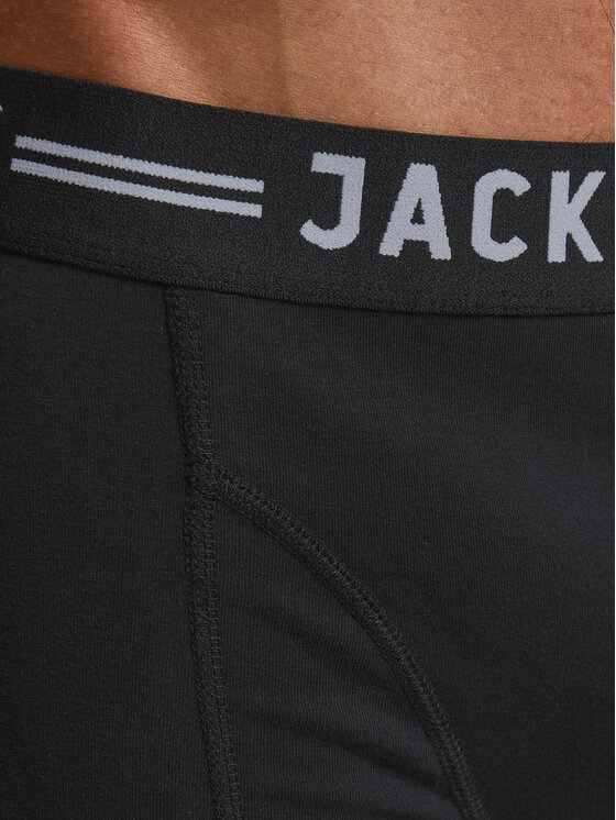 Jack&Jones Jack&Jones Σετ μποξεράκια 3 τμχ Sense 12081832 Μαύρο