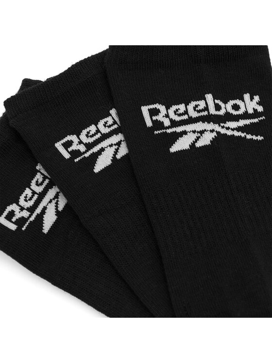 Reebok Reebok Set od 3 para unisex visokih čarapa R0353-SS24 (3-pack) Crna