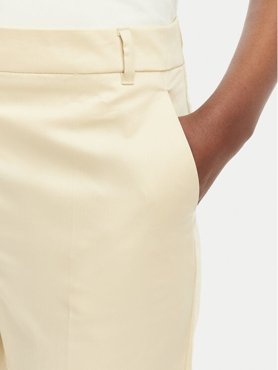 MAX&Co. MAX&Co. Hlače iz tkanine Lungo 2616131104200 Bež Regular Fit