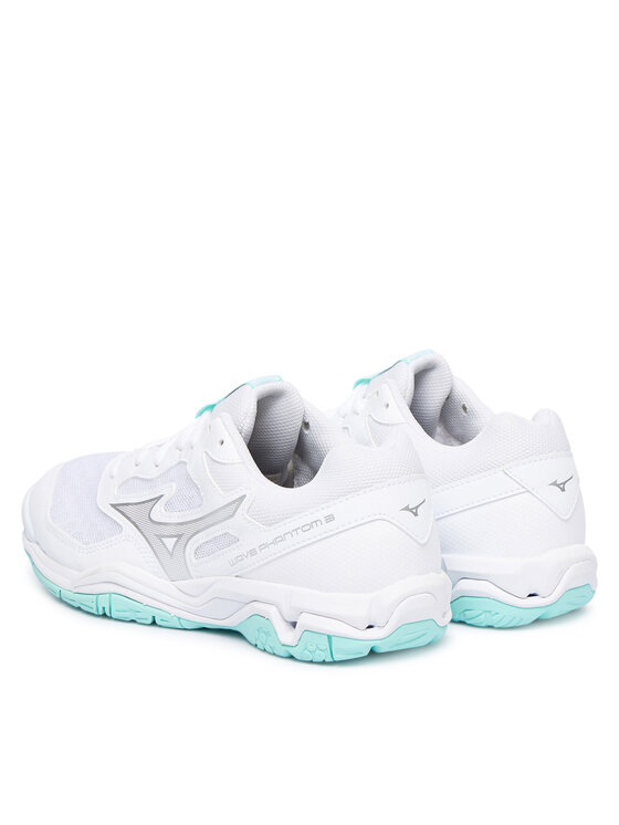 Mizuno Mizuno Încălțăminte pentru sporturi de interior Wave Phantom 3 X1GB2260 Alb