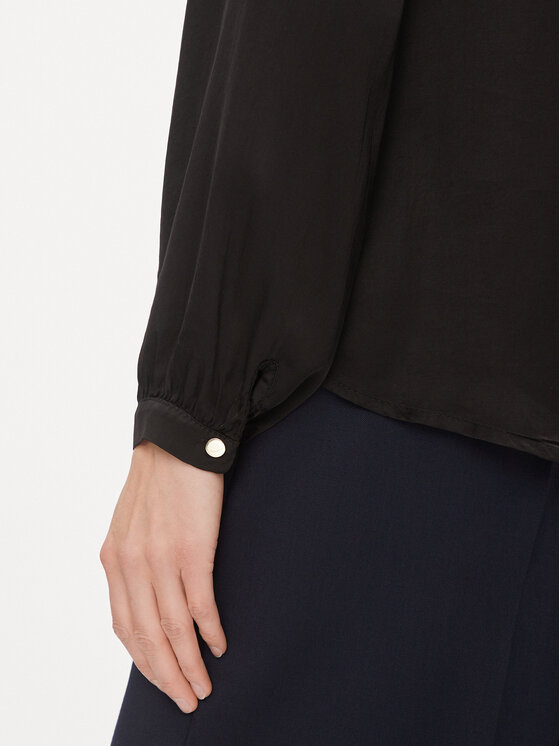 Dixie Dixie Μπλουζάκι C239Z014A Μαύρο Loose Fit