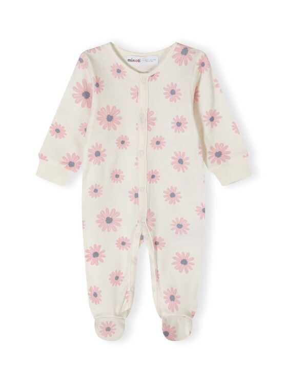 minoti minoti Pajac 24babypack5 Różowy Regular Fit