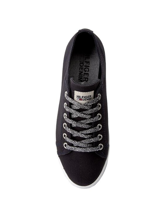Tommy Hilfiger Tommy Hilfiger Sportbačiai DENIM Nice 1D1 FW0FW00326 Tamsiai mėlyna