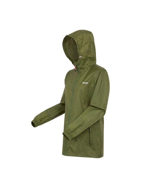 Regatta Regatta Kurtka przeciwdeszczowa Pack It III Zielony Long Fit