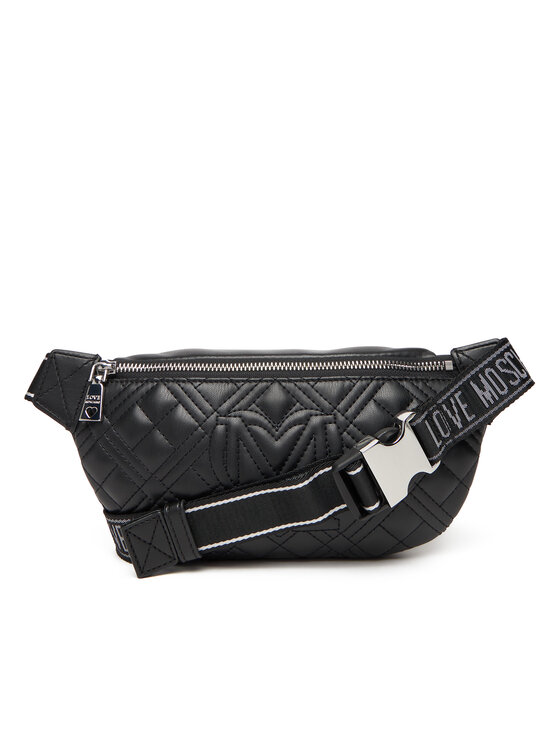 LOVE MOSCHINO LOVE MOSCHINO torba za okoli pasu JC4003PP0NLA000B Črna