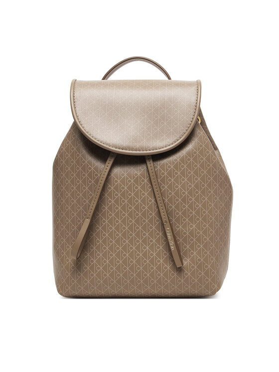 Calvin Klein Calvin Klein Hátizsák Emblem Aop Mini Backpack LV04F3507G Bézs