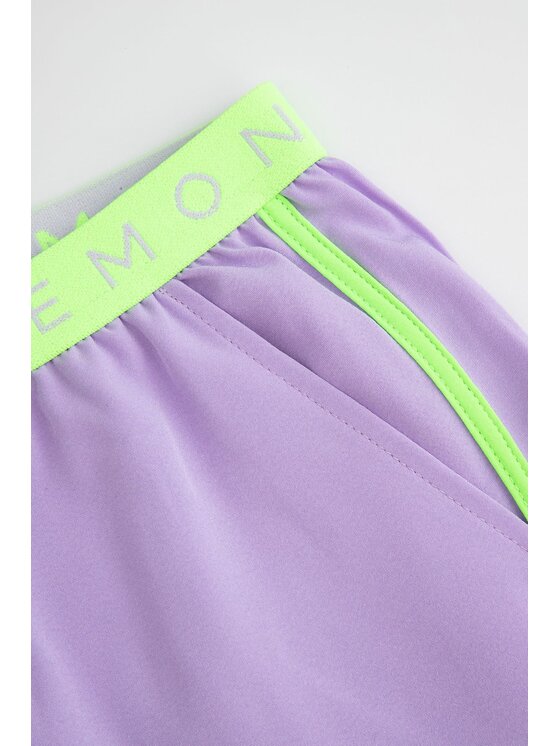 Lemon Explore Lemon Explore Szorty materiałowe WL6119402ACG-016 Fioletowy Regular Fit