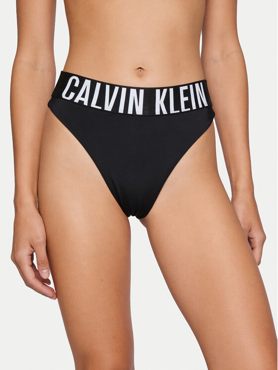 Calvin Klein Swimwear Calvin Klein Swimwear Bikini apakšdaļa LV00Q61189 Melns