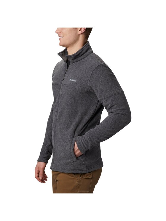 Columbia Columbia Polar Basin Trail III Full Zip Fleece Szary Regular Fit