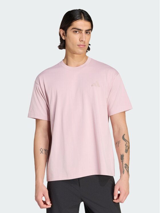 adidas adidas Koszulka techniczna 168667 Fioletowy Loose Fit