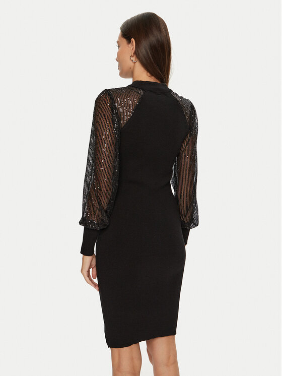 ONLY ONLY Φόρεμα κοκτέιλ Naja 15332096 Μαύρο Slim Fit