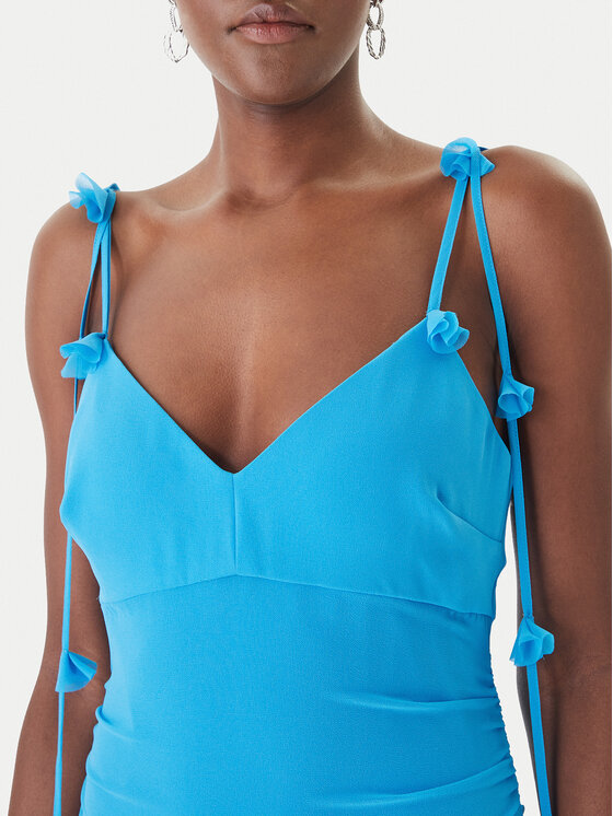 Guess Guess Rochie cocktail W6GKAD W2526 Albastru Regular Fit