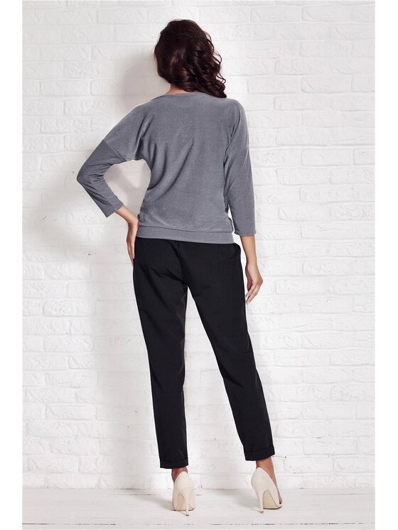 Awama Awama Maglione A081 Écru Basic Fit