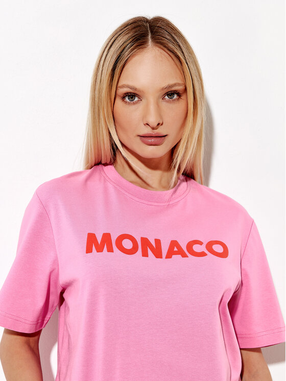 Rage Age Rage Age T-Shirt Monaco Różowy Regular Fit