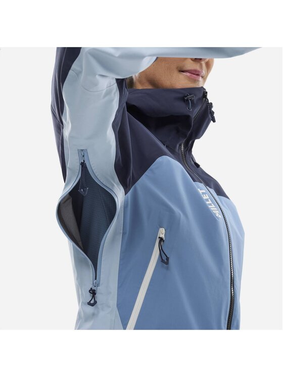 Millet Millet Kurtka przeciwdeszczowa Kamet Gtx Jkt W Niebieski Active Fit