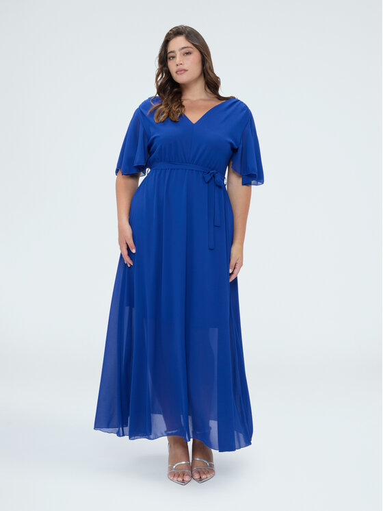 Fiorella Rubino Fiorella Rubino Abito da sera 7009T001849N024 Turchese A-Line Fit