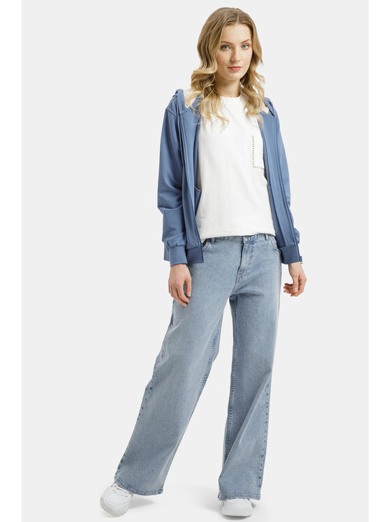 Cross Jeans Cross Jeans T-Shirt 56262-028 Beżowy