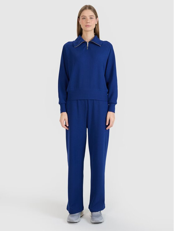 4F 4F Bluza 4FRSS25TSWSF2151-31S Niebieski Oversize