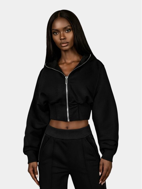 MADE BY SOCIETY MADE BY SOCIETY Kurtka anorak RUST PULSE - H27213 Czarny Basic Fit