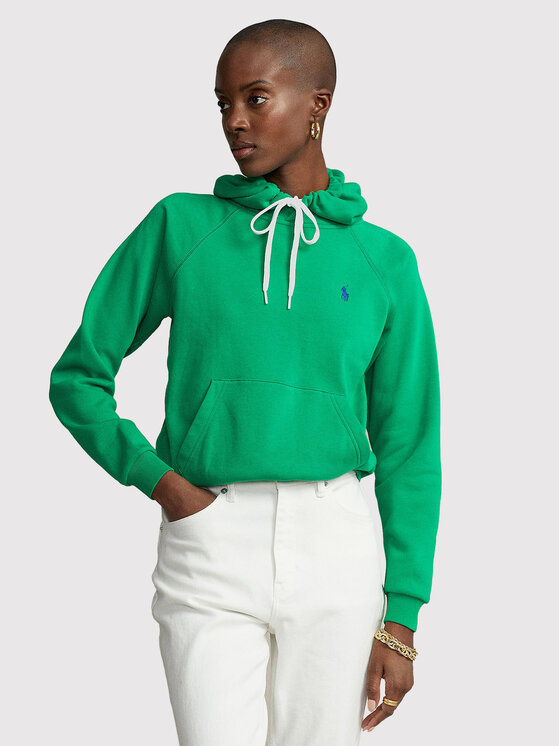 Felpa ralph lauren verde on sale