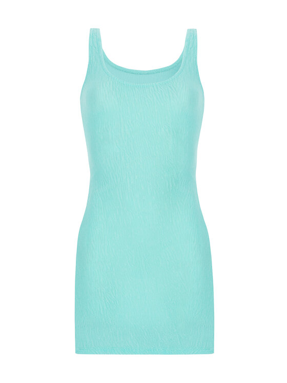 Miss Lou Miss Lou Vestito da spiaggia O-SP1-M Verde