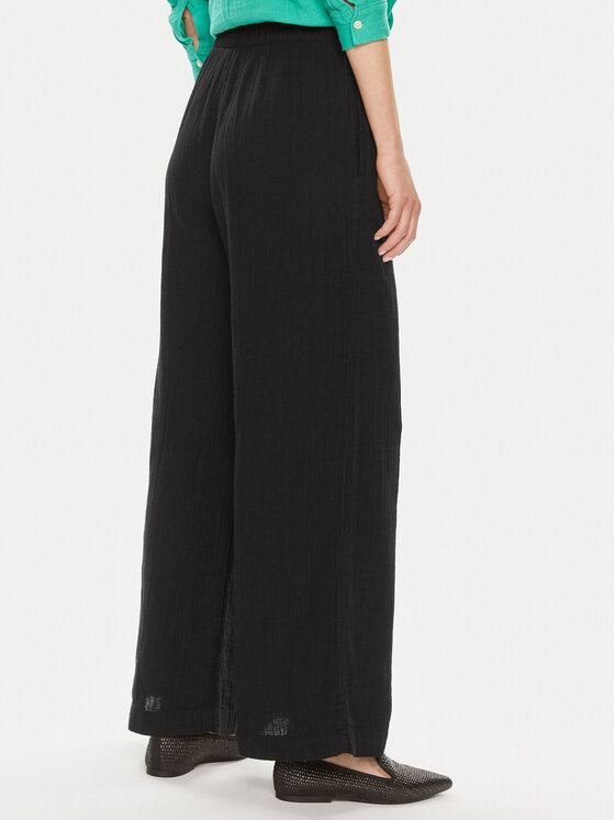 Gap Gap Hlače 855967-00 Crna Relaxed Fit